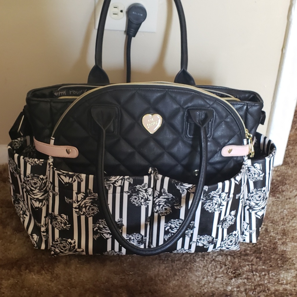 Betsey Johnson diaper bag